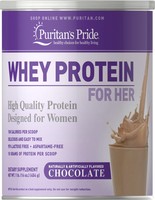 Puritan's Pride Whey Protein For Her Chocolate - 1 Lb Powder on sale Puritan's Pride Whey Protein For Her Chocolate - 1 Lb Powder on sale