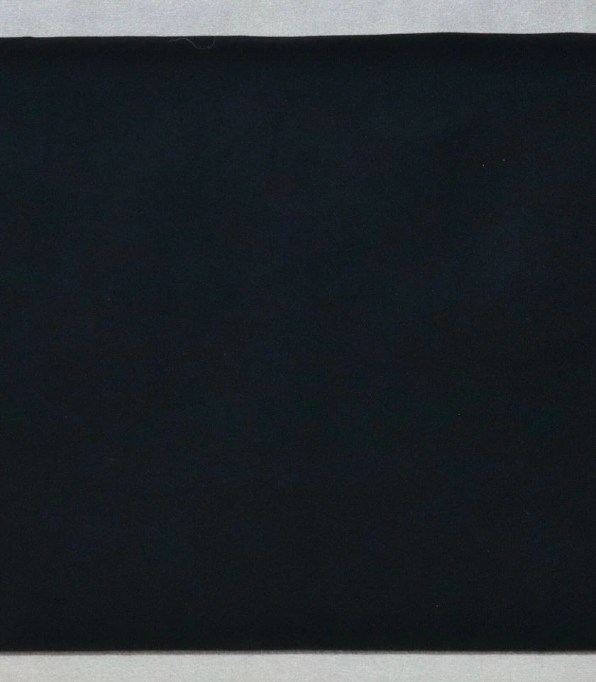 Kona Solids Black Cotton Fabric 1/4 Yard 9” X 44” Brand New - Image 4 of 4