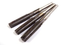 HAND PLUG TAP, 7/16" UNC GH3.G/E, R-H, 5-FLUTE, 4" L, STRAIGHT, LOT OF 3