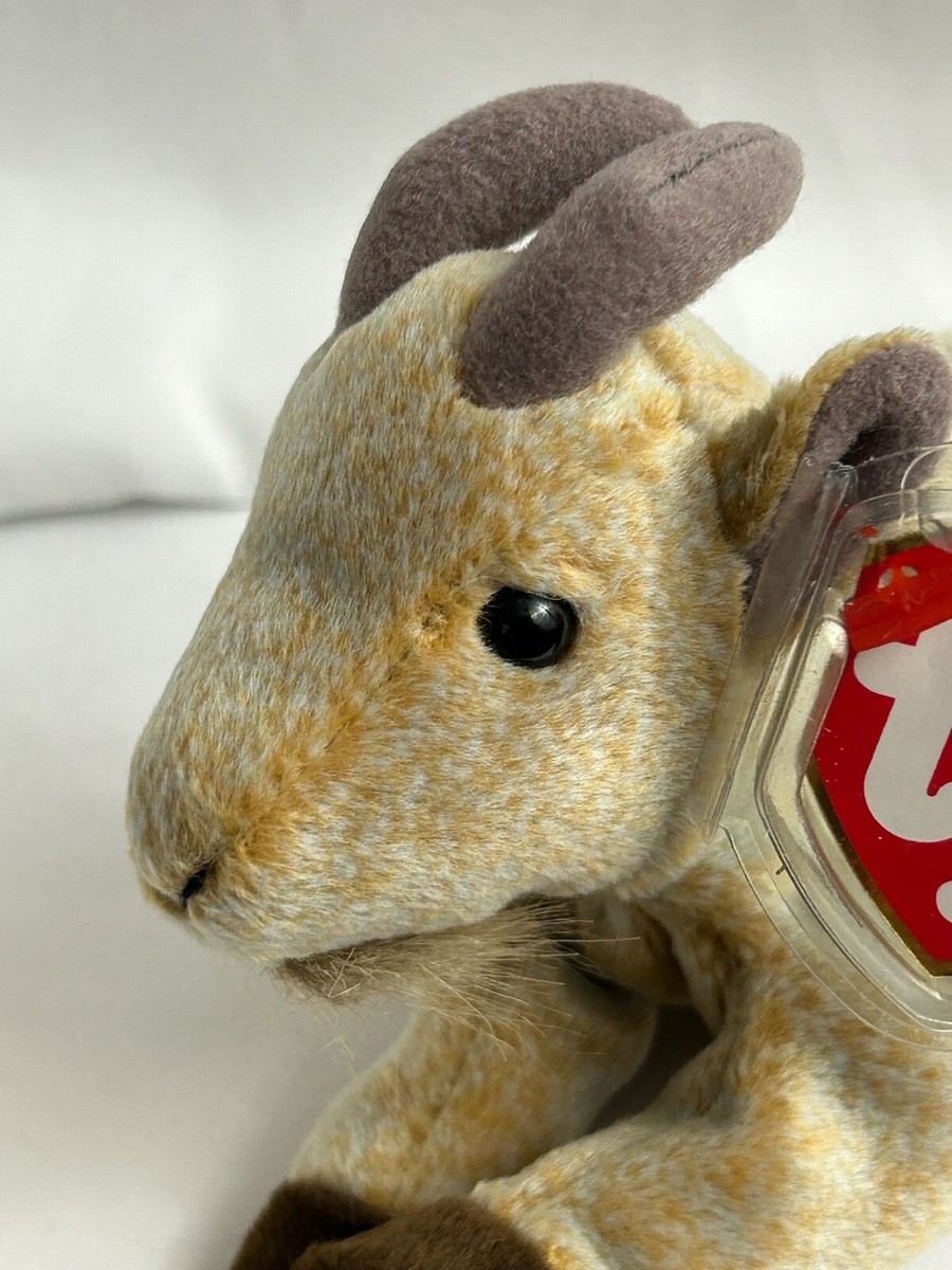 Ty Beanie Baby Goatee Goat Beanbag Plush Original Tag 1999 PE 4235