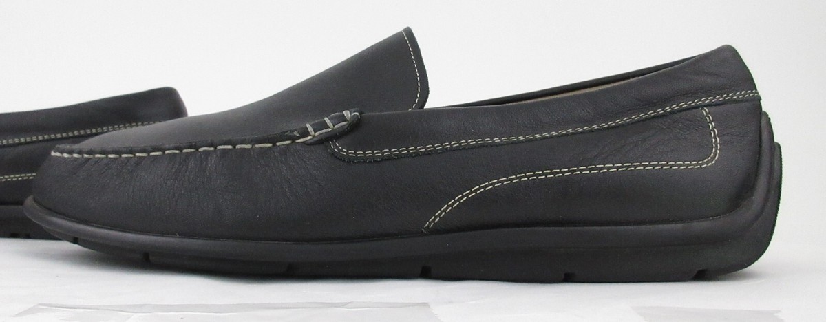 Ecco 571004 Men\'s Black Leather Slip-On Loafers with Ivory Stitching Size US 14 Amazon.com | ECCO S Lite MOC Classic,Black,5-5.5 | Loafers  main image 3