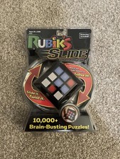 Rubik's Slide Electronic Game 10,000 Brain Busting Puzzles Rubiks Cube NEW 3x3