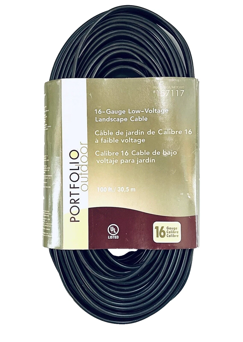 Portfolio 1 5 In 16 Gauge Landscape Lighting Cable Connector Shelly Lighting