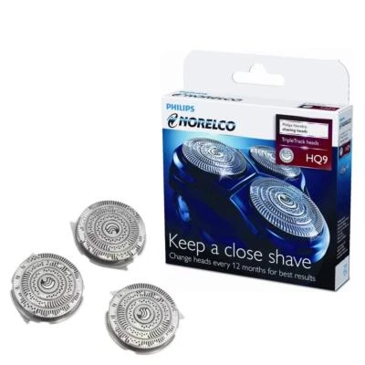 PHILIPS HQ9 3 Philips Norelco Genuine Replacement HQ9/52 Shaving Heads For Shaver Series FE6