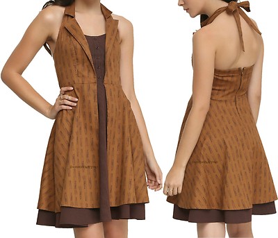 Dr Doctor Who Regeneration Cosplay Costume Dress For Juniors FREE SHIP