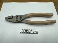 Snap-on Tools NEW COMBAT TAN 8" Talon Soft Grip Combo Slip-Joint Pliers 47ACFCT