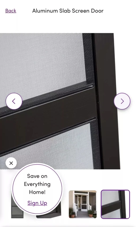 PUERTA MAMPARA CON MARCO Y BISAGRAS Foto 4 de 4