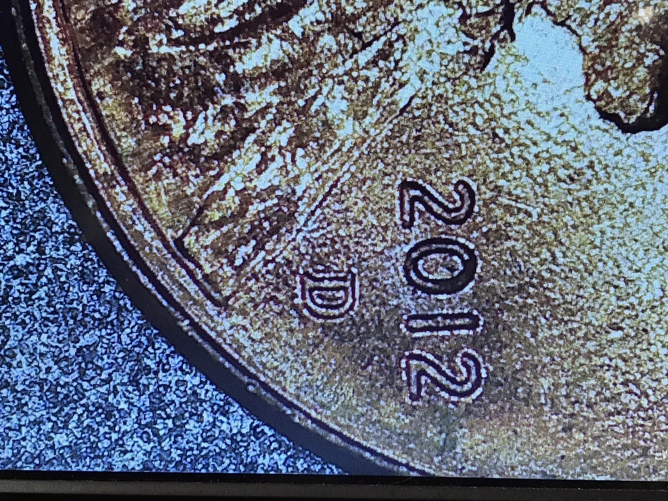 2012 D ERROR PENNY MS Collectors View - Image 3 of 4