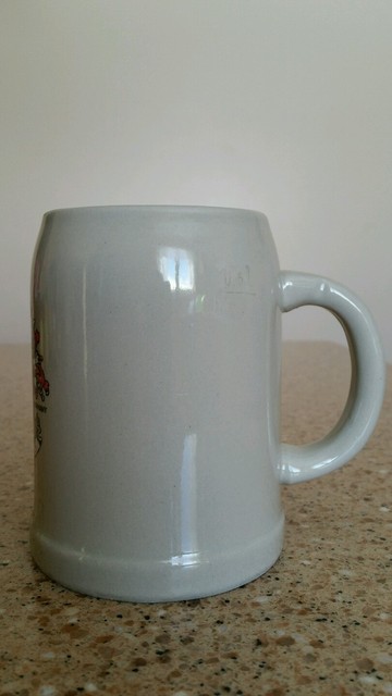 becks beer mug