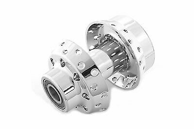 Chrome Front Wheel Hub with 25mm Bearings for Harley Davidson by V-Twin ...