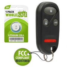 Replacement For 1997 1998 1999 2000 2001 Honda Cr-v Crv Key Fob Remote Alarm