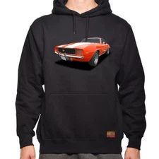 1969 Chevy Camaro SS The Legend Classic Car- Men's/Unisex Hoodie Made in USA
