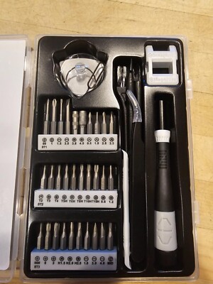 STREBITO Small Screwdriver Set 43 in 1 Precision Screwdriver Set with Torx T6 T8