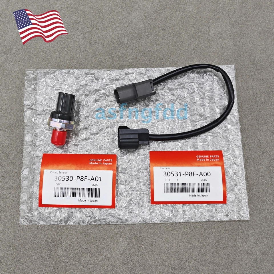 NUEVO sensor de golpe y arnés para Honda Accord Pilot Acura CL MDX 30531-P8F-A00 Foto 2 de 4