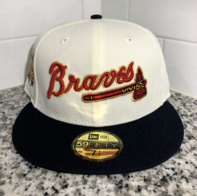 Atlanta Braves New Era 59FIFTY HAT CLUB 2021 Word Series Fitted Hat Size 7 1/4