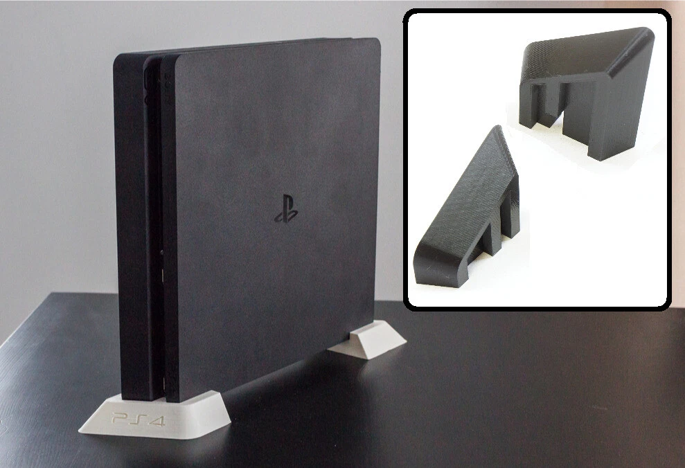 Soporte de base de soporte de soporte vertical para Sony PS4 Slim Black