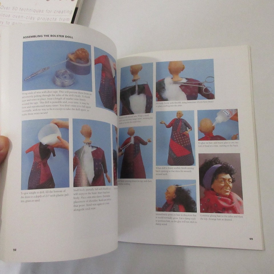 Polymer Clay Techniques Functional Art Figures Caricatures Armature