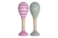 Neu Holzrasseln Rassel Baby Geschenk Geburt Lernspielzeug Holzspielzeug Kindsgut