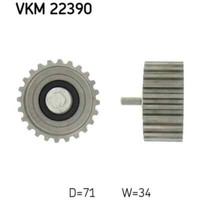 SKF Umlenkrolle, Zahnriemen VKM 22390