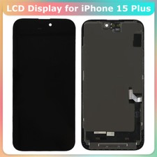 For iPhone 15 Plus LCD Display Touch Screen Digitizer Frame Assembly Replacement