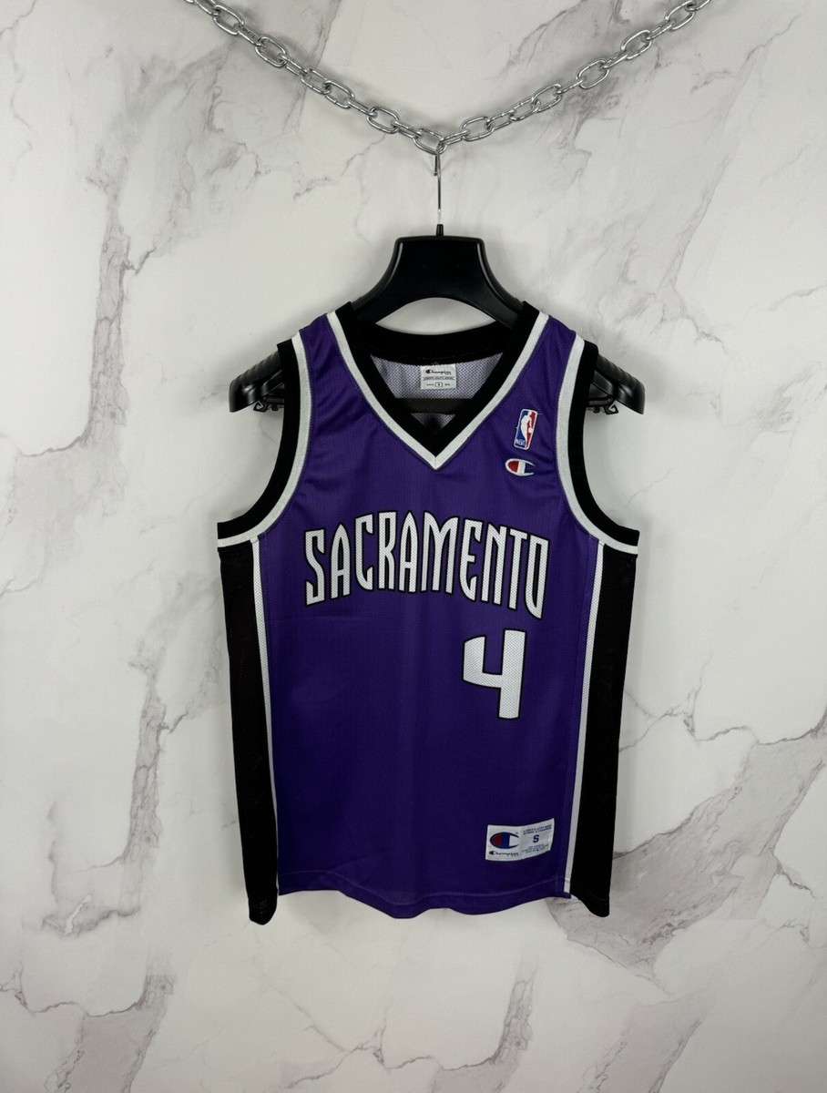 NBA Kings Webber 4番 ユニフォーム Champion Vintage 90s Champion Sacramento Kings #4 Webber NBA Jersey S | eBay