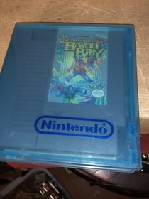 Bayou Billy Nes Case And Booklet Original And Authentic