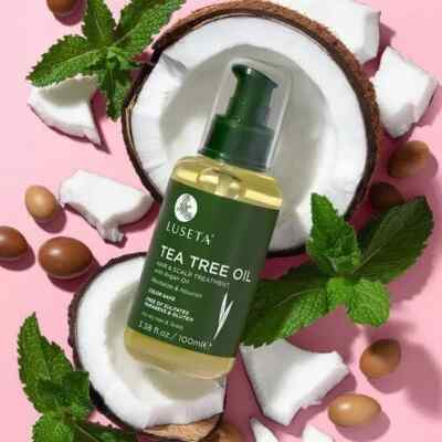 LUSETA Teebaum & Arganöl Shampoo/Maske/Haarserum | Original | UK LAGER