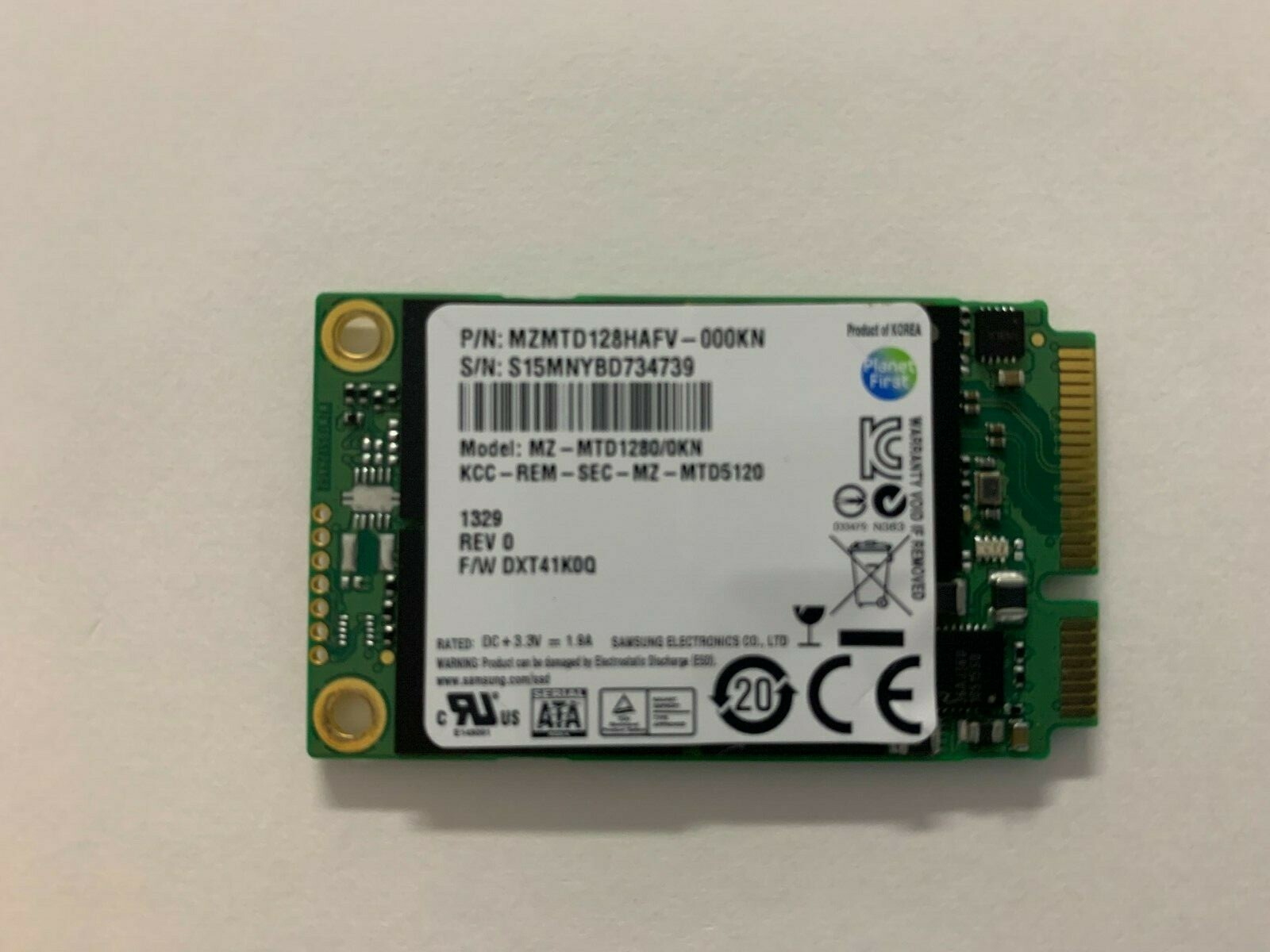 Samsung 128 GB,Internal (MZMTD128HAFV) SSD for sale online | eBay