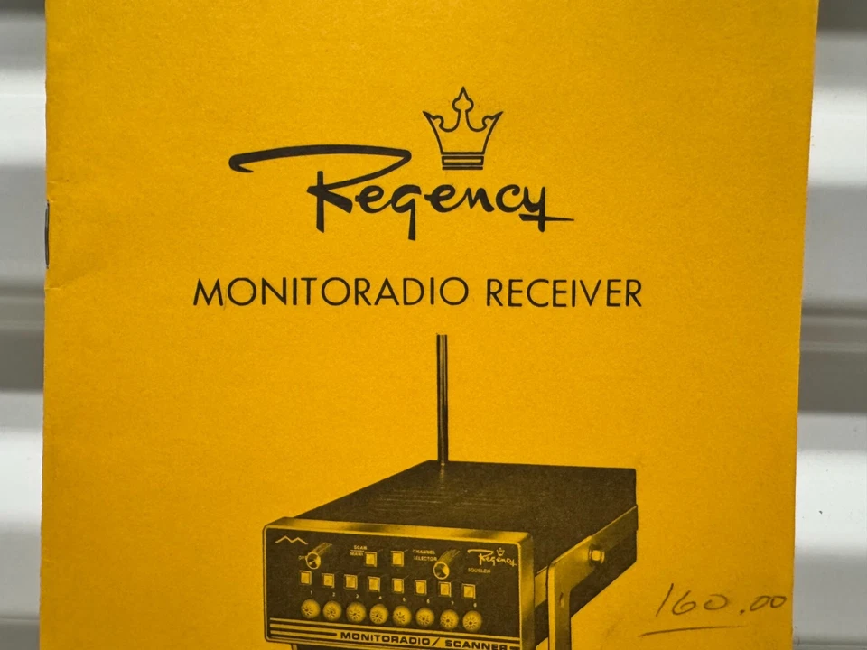 Regency MONITORADIO RECEIVER Model TMR-8U INSTRUCTION MANUAL - Image 2 of 4