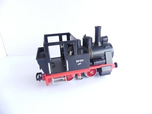 ECHELLE G PLAYMOBIL LOCOMOTIVE A VAPEUR 99 501 (SANS TOIT NI BIELLES) - Photo 3/7