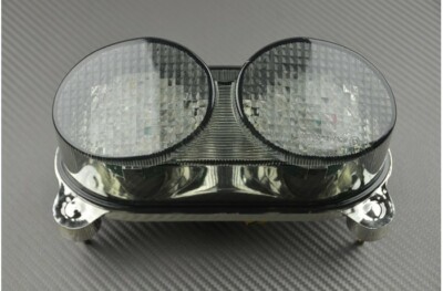 LED Brake Light Taillight with Indicator Tinted KAWASAKI ZX6R ZX-6R ZX6-R 2000-2002