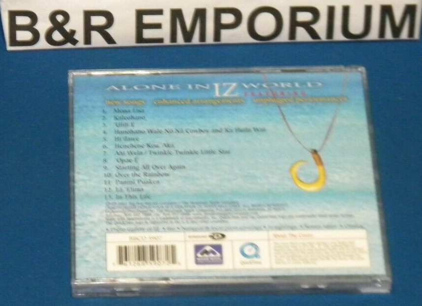 Israel Kamakawiwo'ole 2-CD Lot - Iz (1998 Single) + Alone in Iz