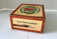 Lord Beaconsfield Cubanola Cigar Box