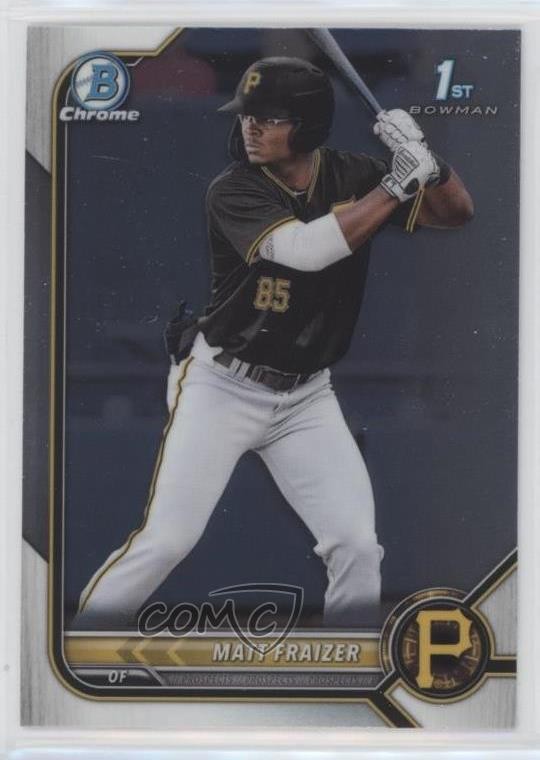 2022 Bowman Chrome Prospects Matt Fraizer #BCP-91 0p6