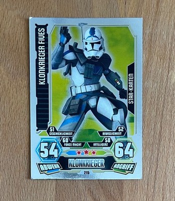 Topps Star Wars Force Attax Clone Wars Serie 3 Karten - Star-Karten Auswahl