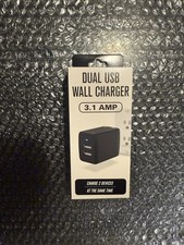 US Wall Plug Cell Phone Charger Dual USB Port Power Adapter