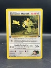 1st EDITION Giovanni's Meowth 43/132 Gym Challenge Regular