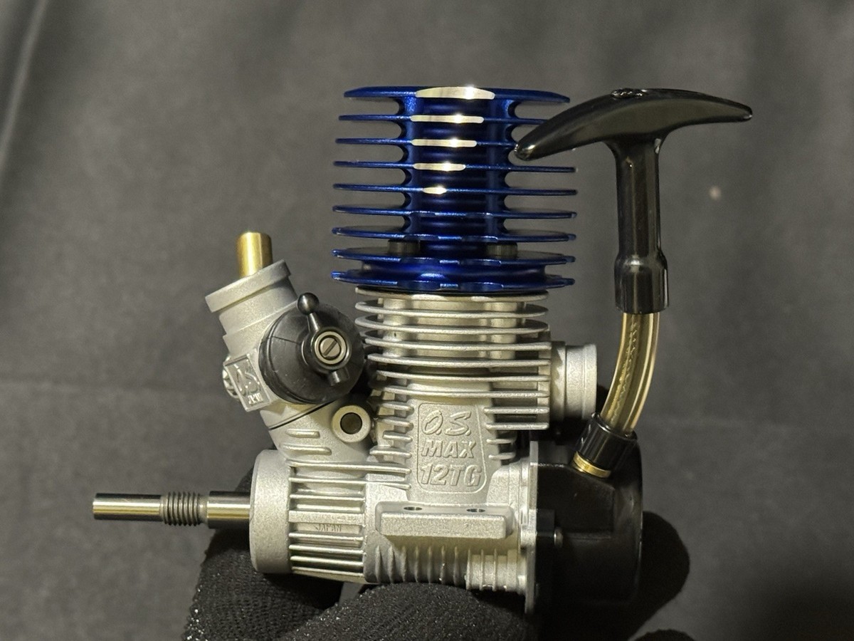 O.S. 12TG MAX 【美品】OS MAX Made Car 1/10 for Engine R/C Nitro 2-Stroke 12D 12TG-PX ホビーラジコン