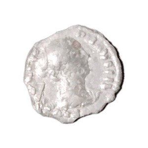 161-180 AD Roman Faustina II Wife Of Marcus Aurelius Aeternitas Silver Denarius