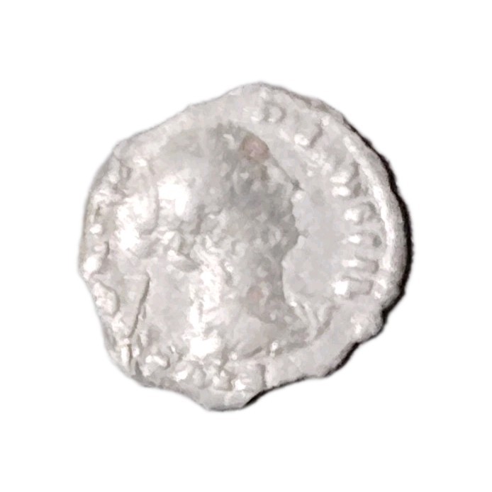 161-180 AD Roman Faustina II Wife Of Marcus Aurelius Aeternitas Silver Denarius