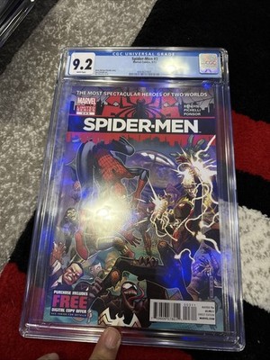 Spider-Men #3 (Marvel Comics September 2012) 9.2 Cgc