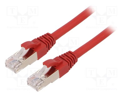 RJ45-Stecker,beiderseitig Patch cord ETHERLINE Cat.6a,S/FTP