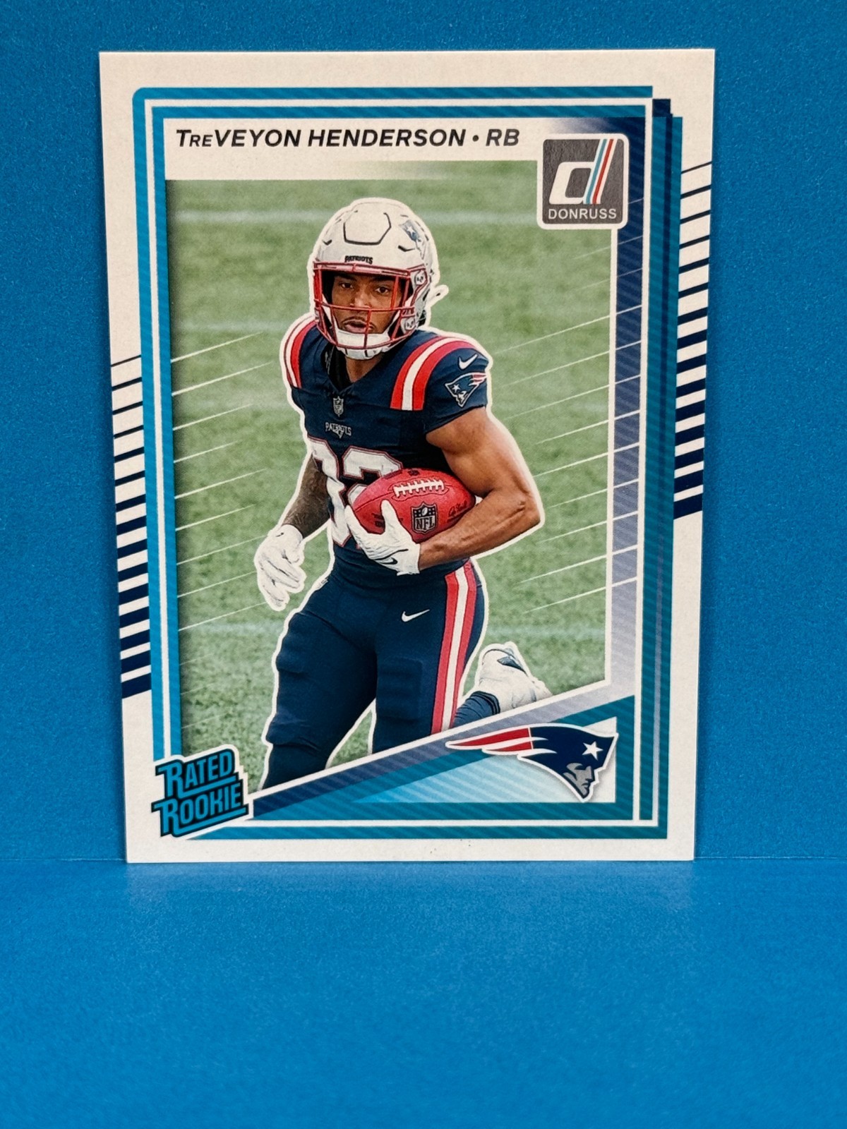 2025 Panini Donruss - Rated Rookie TreVeyon Henderson #332 (RC)