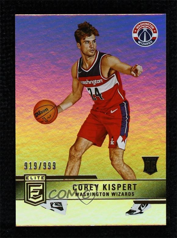 2021-22 Donruss Elite Rookies 919/999 Corey Kispert #234 8k4