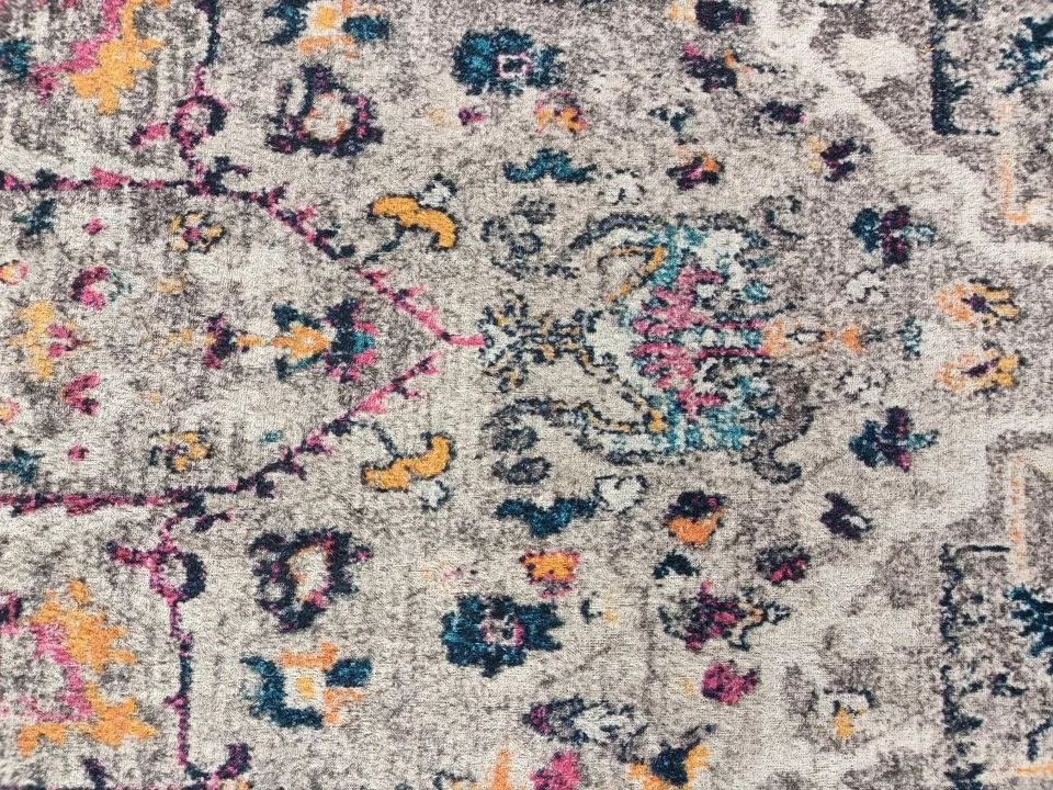 Handmade Ottoman Rug Bench - Narrow Upholstered Entry Seat - Piano Pouf - Image 4 of 4