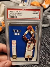 1992 Skybox Olympic Team PSA 10 Gem Mint Patrick Ewing #USA8