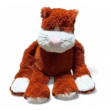 Ganz Hug A Longs Orange Cat Plush 14" Floppy Stuffed Animal Kitty Toy