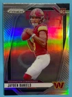 Jayden Daniels - 2024 Prizm Rookie RC - True Silver #347 - Commanders Orange