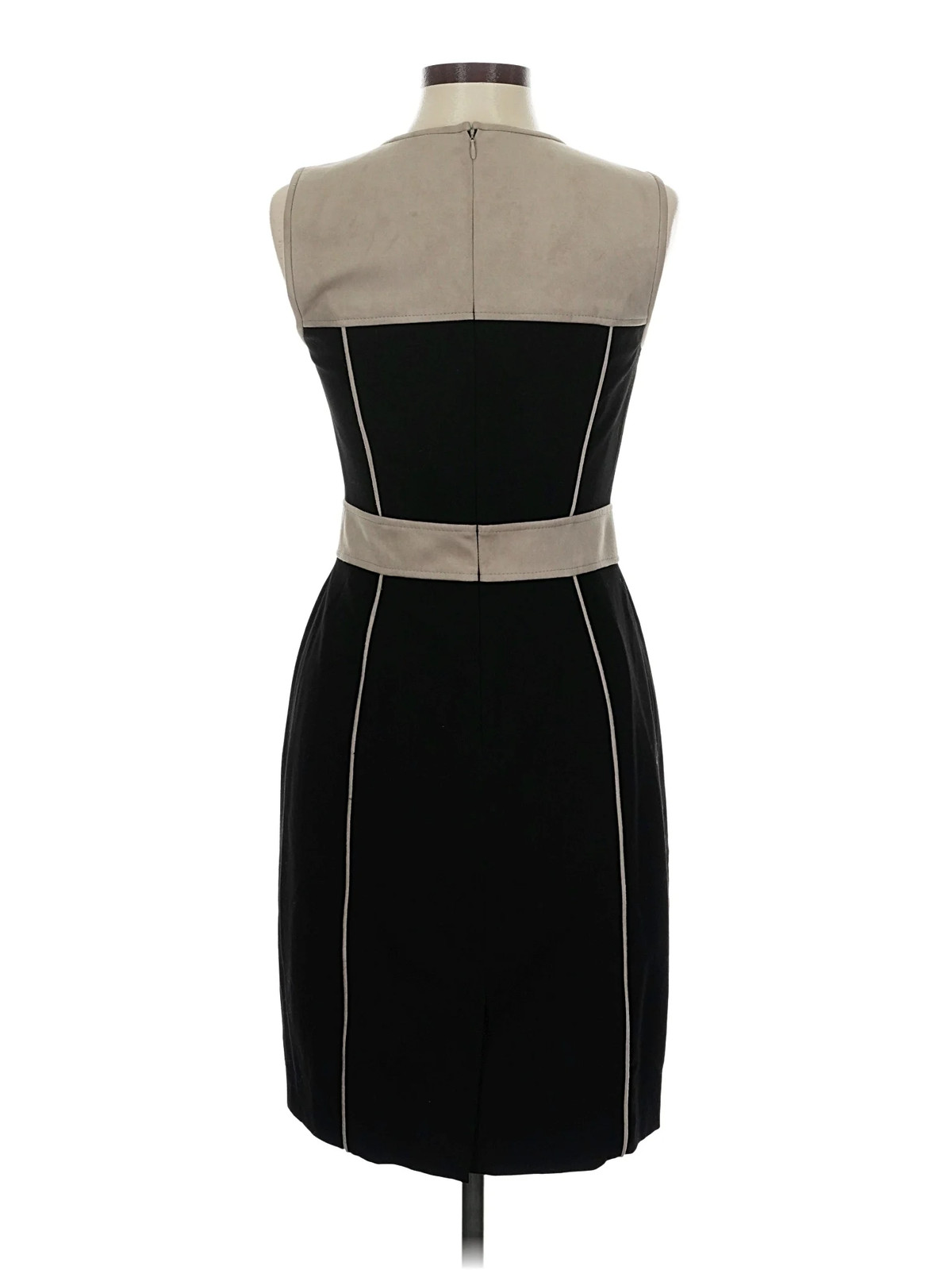 Calvin Klein Women Black Cocktail Dress 6 thumbnail 2