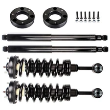 2" Front Leveling Kit & Front Struts Coil Spring & Rear Shocks for Ford F-150